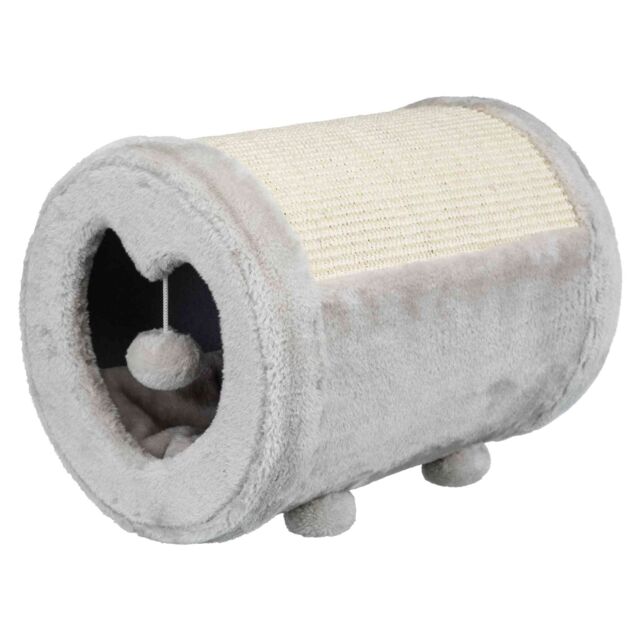 Cuccia con tiragraffi per gatto a forma di cilindro e tana cuore_Trixie