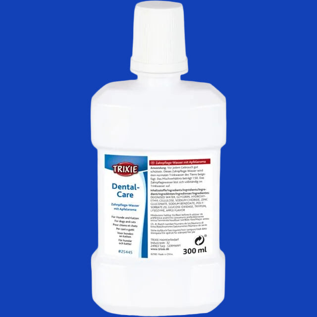 Soluzione per l'igiene dentale, cani e gatti, al profumo di mela, 300ml