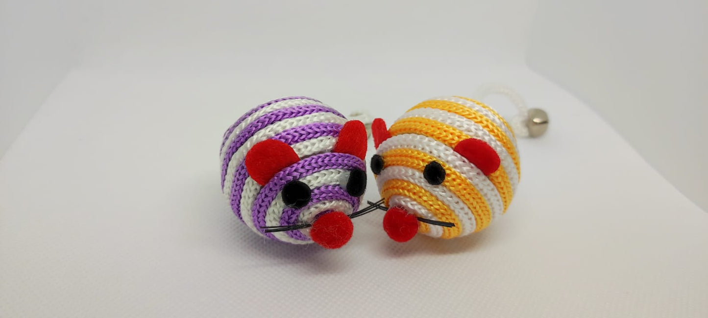 2 pezzi, Gioco interattivo per gatti a forma di topolino