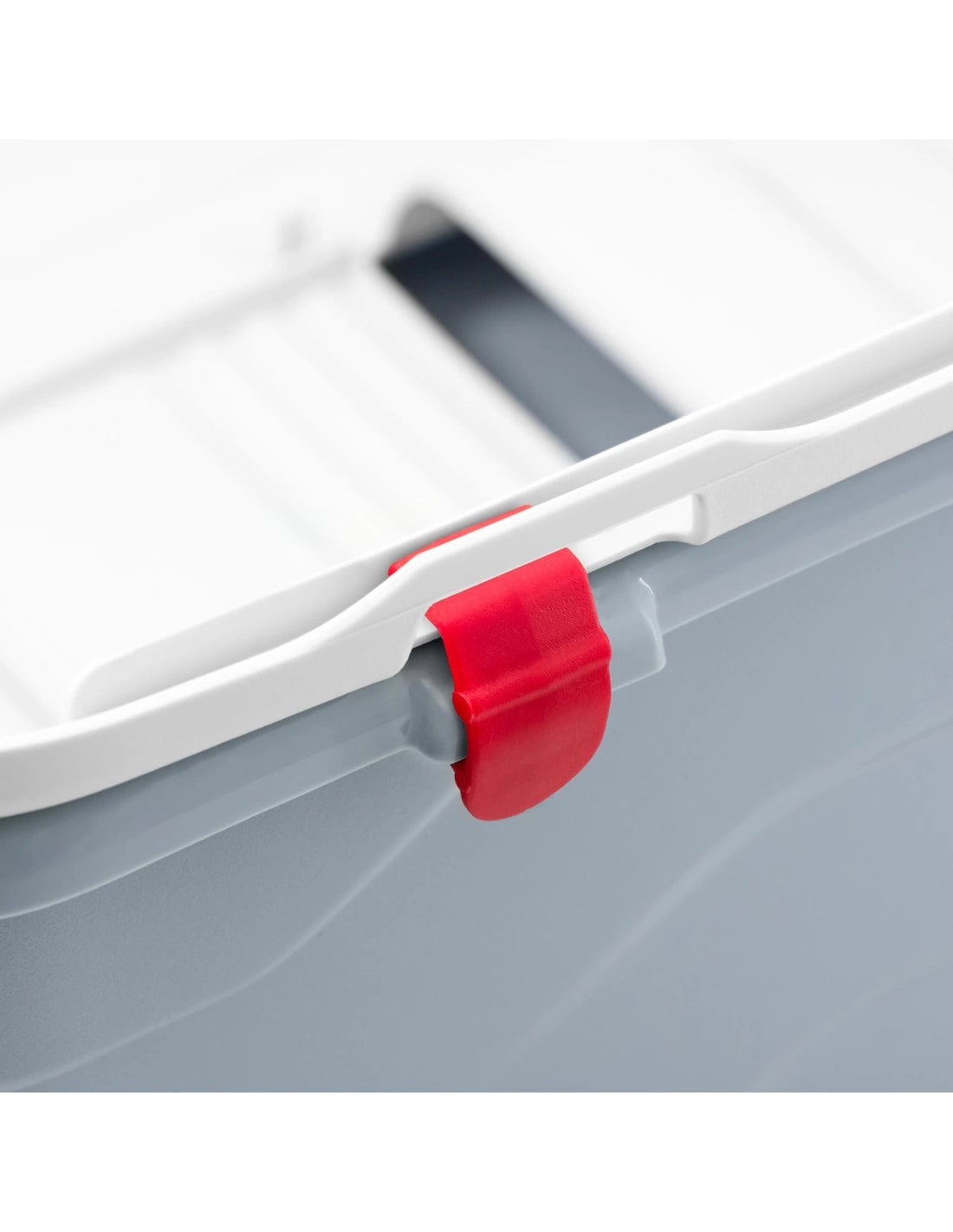 Bacinella per lettiera chiusa, ROSA, con maniglia, filtro, alloggio paletta e paletta inclusa