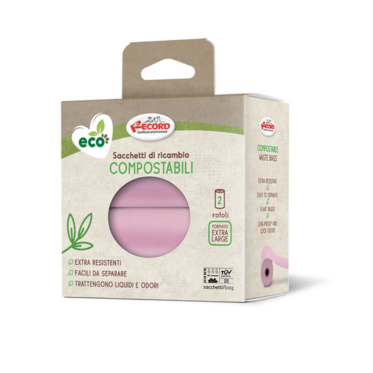 Sacchetti igienici compostabili amici dell'ambiente, extra large per un'extra resistenza