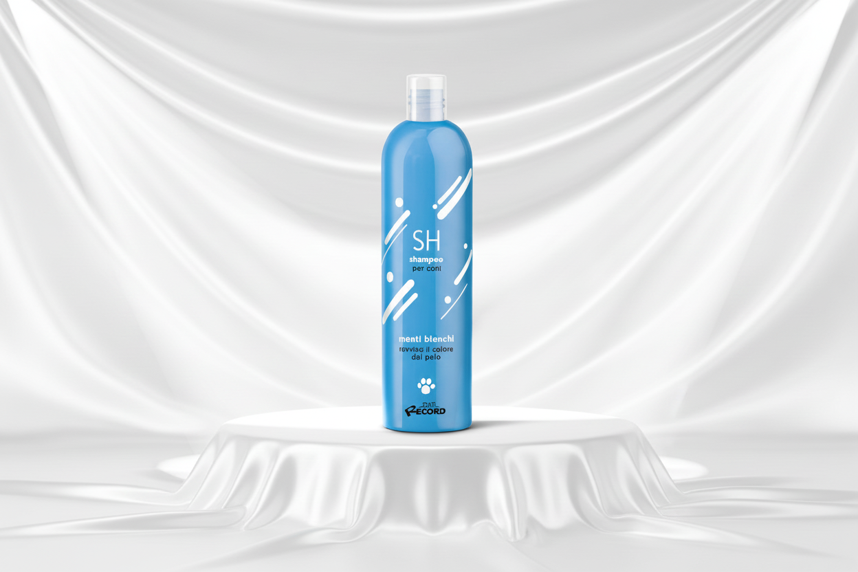 Shampoo  per cani dal manto bianco, 250ml, Color specialist Record