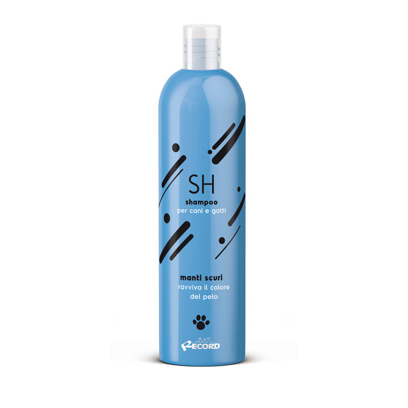 Shampoo per cani dal manto scuro, 250ml, Color specialist Record