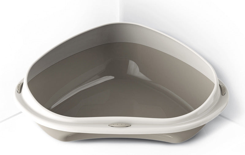 Bacinella per lettiera angolare SHUTTLE, RECORD-tortora