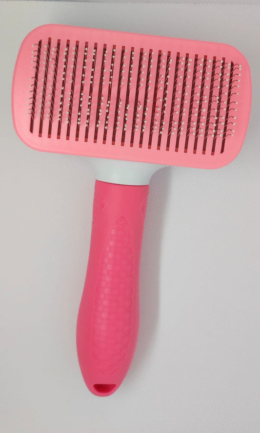 Spazzola cane, gatto autopulente pelo e sottopelo