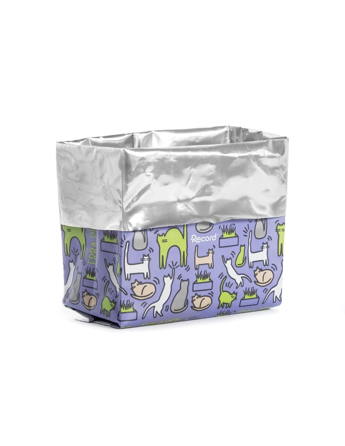 kit per Erba gatta in busta, Naturale al 100% per Gatti, 120g