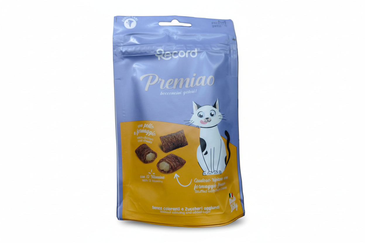 Snack per gatti morbidi ripieno, Premiao Record,Prendi 3 Paghi 2